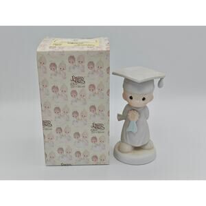 Precious Moments God Bless You Graduate Figurine 106194 Enesco 1986 Collectible
